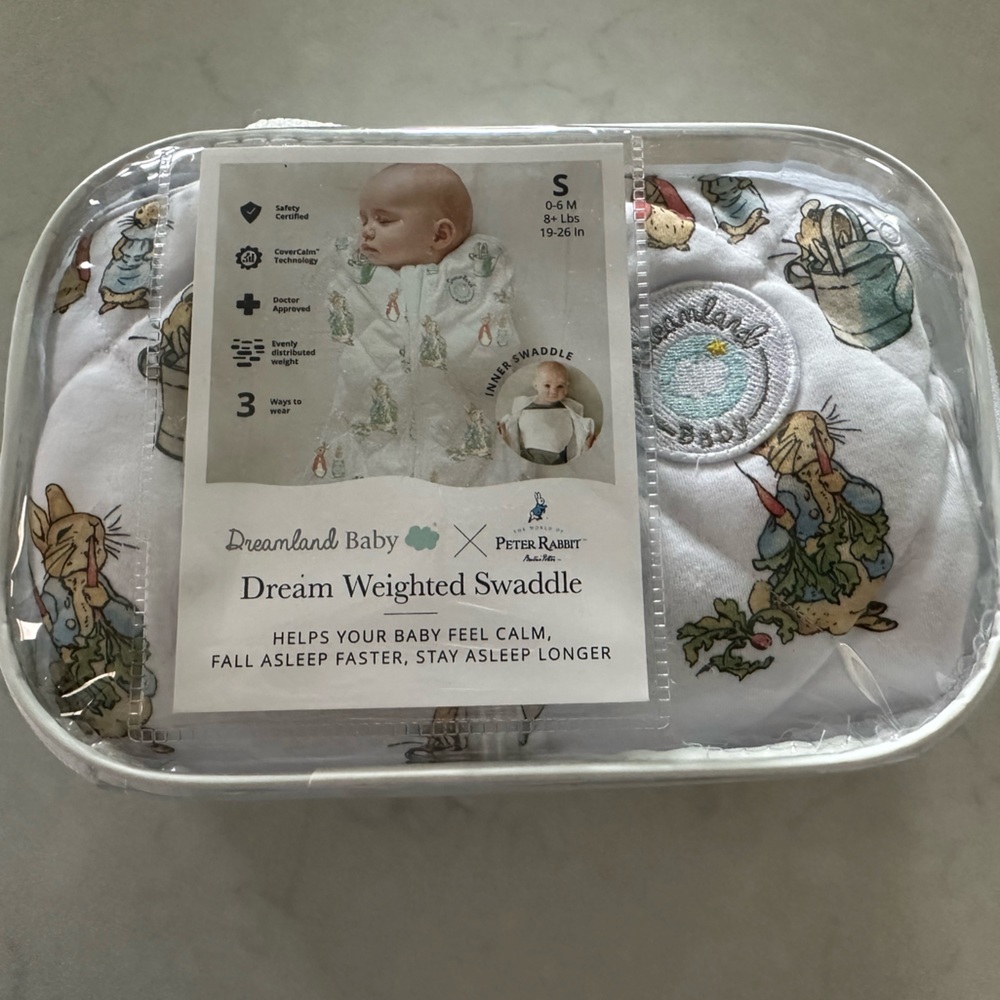 NIB NWT Dreamland Baby weighted swaddle